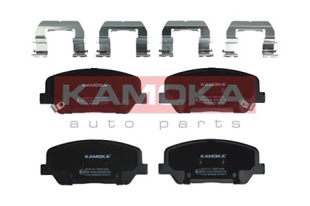 Klocki hamulcowe KAMOKA JQ101417 58101A6A20 przód (bez czujnika) HYUNDAI I30 13