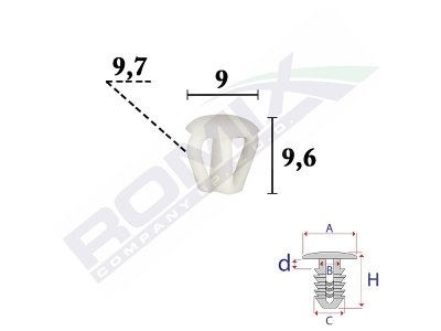 ZAŚLEPKA KLAPY TYLNEJ SEAT, SKODA, VW
