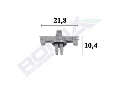 SPINKA LISTWY DACHOWEJ AUDI A3 13-