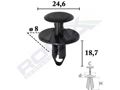 KOŁEK ROZPOROWY FOTELI BMW