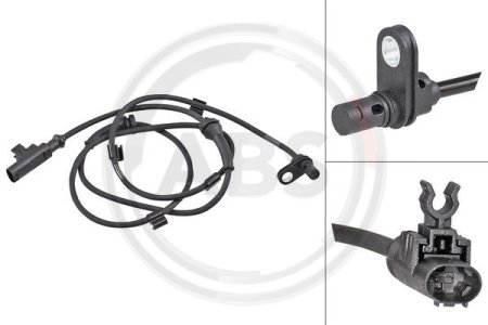Czujnik ABS A.B.S. 31873 A4515400017 SMART FORTWO 07- LT