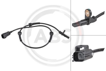 Czujnik ABS A.B.S. 31875 LR024203 RANGE ROVER EVOQUE 11-19 tył