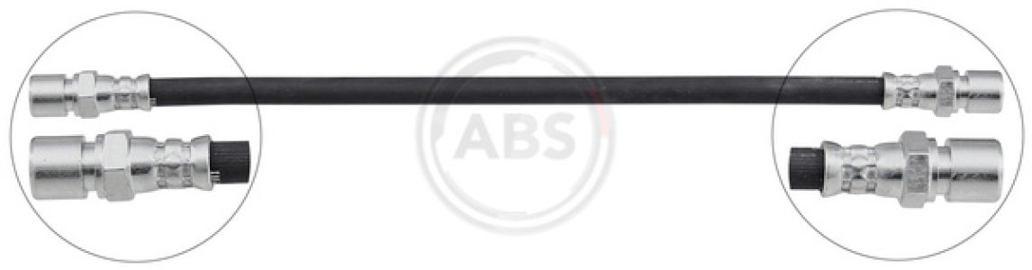 PRZEWÓD HAMULCOWY GIĘTKI A.B.S. SL2470 1613348 FORD FIESTA  76-89 TYŁ