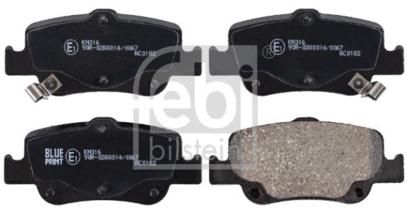 KLOCKI HAMULCOWE FEBI BILSTEIN 170285 0446602180 TOYOTA AURIS 07-18 TYŁ