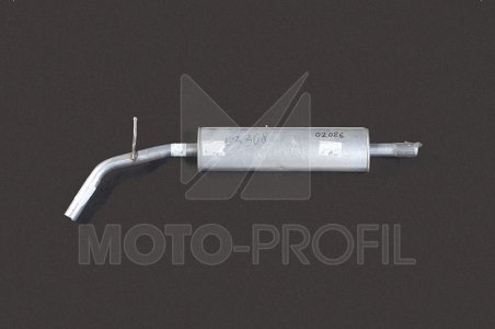 TŁUMIK ŚRODKOWY DACIA