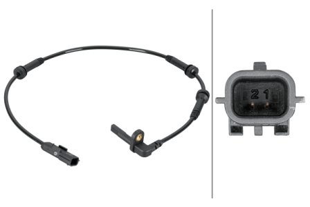 Czujnik ABS HELLA 6PU 012 806-861 479101995R RENAULT CLIO IV 12- przód