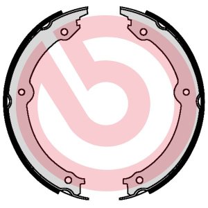 SZCZĘKI HAMULC. TOYOTA LAND CRUISER 08- (RĘCZNY)