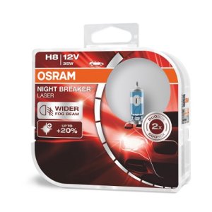 ŻARÓWKA H8 35W 12V OSRAM 64212NLHCB H8 NIGHT BREAKER LASER +150%