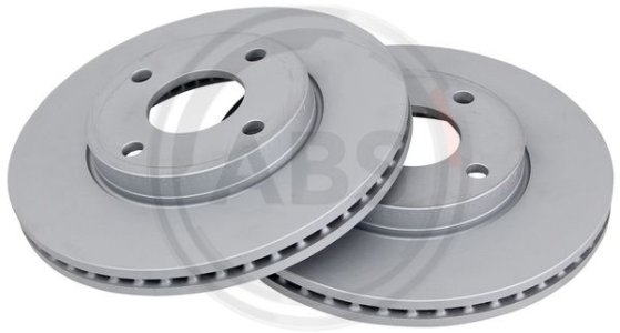 Tarcza hamulcowa A.B.S. 18617 2095058 FORD FIESTA VII  17 przód