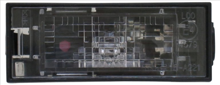 OŚWIETLENIE TABLICY REJESTRACYJNEJ TYC 150221002 265108474R RENAULT