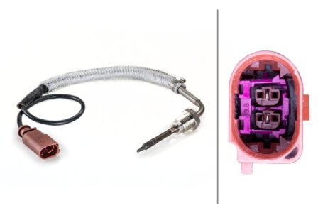 CZUJNIK, TEMPERATURY SPALIN AUDI, VW