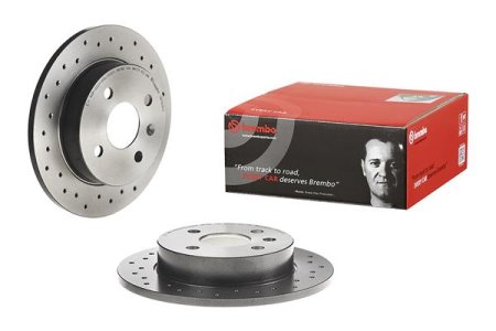 TARCZA HAMULC. OPEL ASTRA G  98- TYŁ