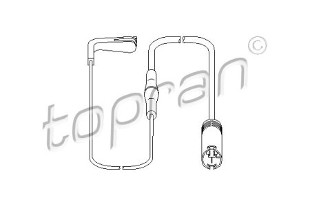 CZUJNIK ZUŻYCIA KLOCKÓW HAMULC. BMW