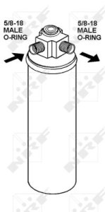 Osuszacz klimatyzacji NRF 33287 96457314300