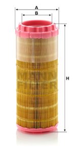 Filtr powietrza MANN-FILTER C13009