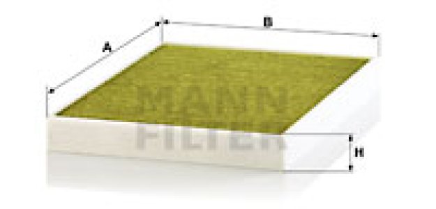 FILTR POWIETRZA KABINOWY MANN-FILTER FP31003 CUK31003 FRECIOUSPL AUDI A4 A5 Q5 