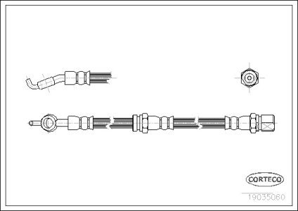 PRZEWÓD HAMULCOWY GIĘTKI DAEWOO