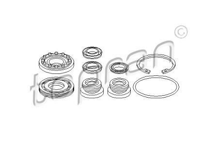 ZESTAW NAPRAWCZY, POMPA HAMULC. AUDI