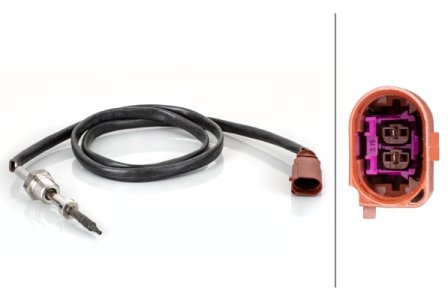 CZUJNIK TEMPERATURY SPALIN HELLA 6PT014495121 04L906088E VAG