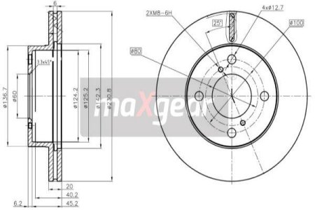 TARCZA HAM. SUZUKI P. ALTO 1,0 09-