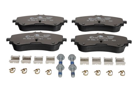 Klocki hamulcowe ATE 13.0460-3880 2H6698451 VW CRAFTER 17- tył