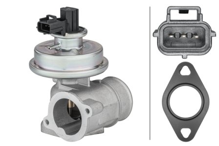 Zawór recyrkulacji spalin HELLA 6NU 010 171-041 1220819