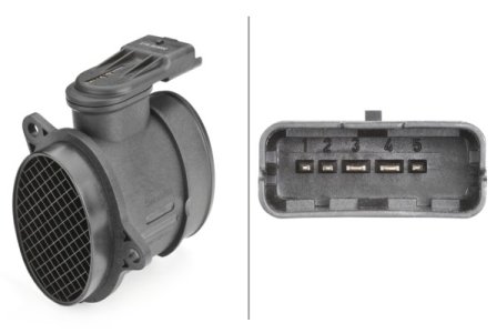 Przepływomierz powietrza HELLA 8ET 009 142-541 1255117