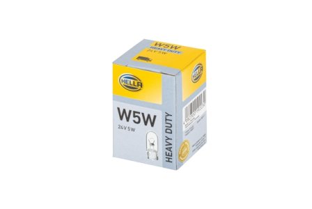 ŻARÓWKA W5W HELLA 8GP 003 594 251 W5W