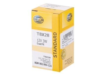 ŻARÓWKA 12V 3W HELLA 8GM002094121 