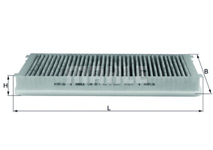 FILTR POWIETRZA KABINOWY PORSCHE 911 NA