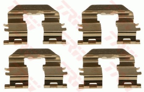Zestaw montażowy klocków hamulcowych TRW PFK617 