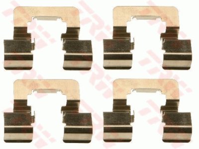 Zestaw montażowy klocków hamulcowych TRW PFK618 