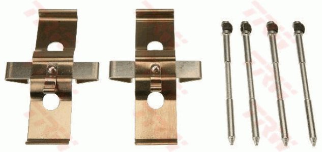 Zestaw montażowy klocków hamulcowych TRW PFK633 7L6698269B