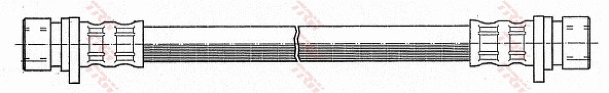 Przewód hamulcowy giętki TRW PHA503 