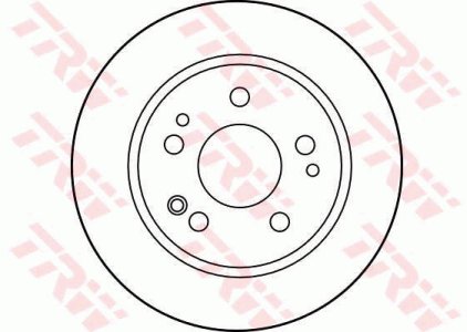 Tarcza hamulcowa TRW DF1584 2014211212