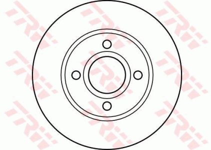 Tarcza hamulcowa TRW DF2622 5026784