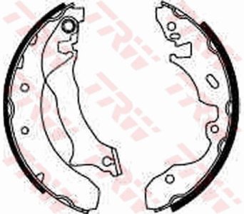 Szczęki hamulcowe TRW GS8536 6710016