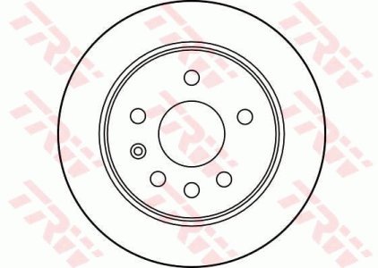 Tarcza hamulcowa TRW DF1613 569101