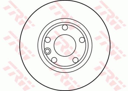 Tarcza hamulcowa TRW DF2665 701615301E