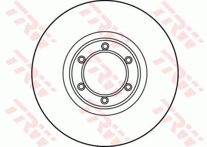 Tarcza hamulcowa TRW DF1002 7700561367