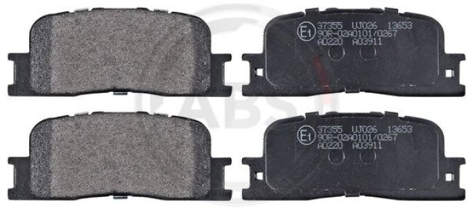 Klocki hamulcowe A.B.S. 37355 446633100