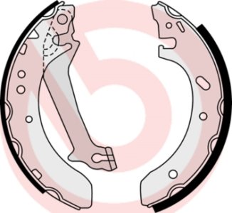 Szczęki hamulcowe BREMBO S23578 1005968