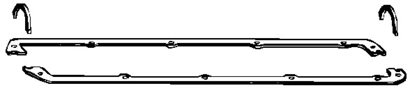 Uszczelka pokrywy zaworów komplet ELRING 045.616 69198025