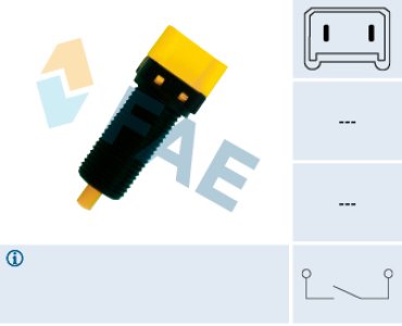 Włącznik świateł stop FAE 24860 7700844331