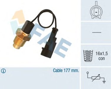 Czujnik temperatury wody FAE 32610 7760549
