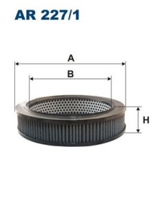 Filtr powietrza FILTRON AR227/1 C2645