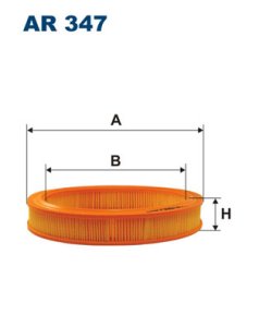 Filtr powietrza FILTRON AR347 C26341