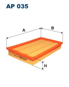 Filtr powietrza FILTRON AP035 C2998