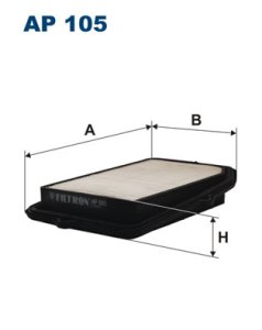 Filtr powietrza FILTRON AP105 CA5405