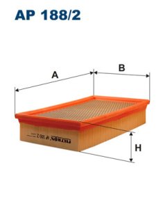 Filtr powietrza FILTRON AP188/2 C2994